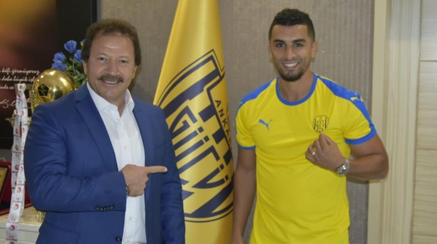 Ankaragücü Younnes Mokhtar ile 3 yıllık ön sözleşme imzaladı!