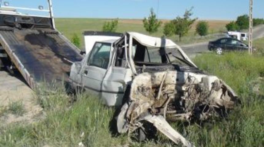 Kırşehir&rsquo;de Trafik Kazası: 1 &Ouml;l&uuml;