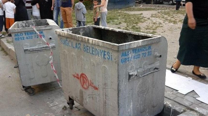 Bağcılar&rsquo;da &ccedil;&ouml;pten cenin &ccedil;ıktı