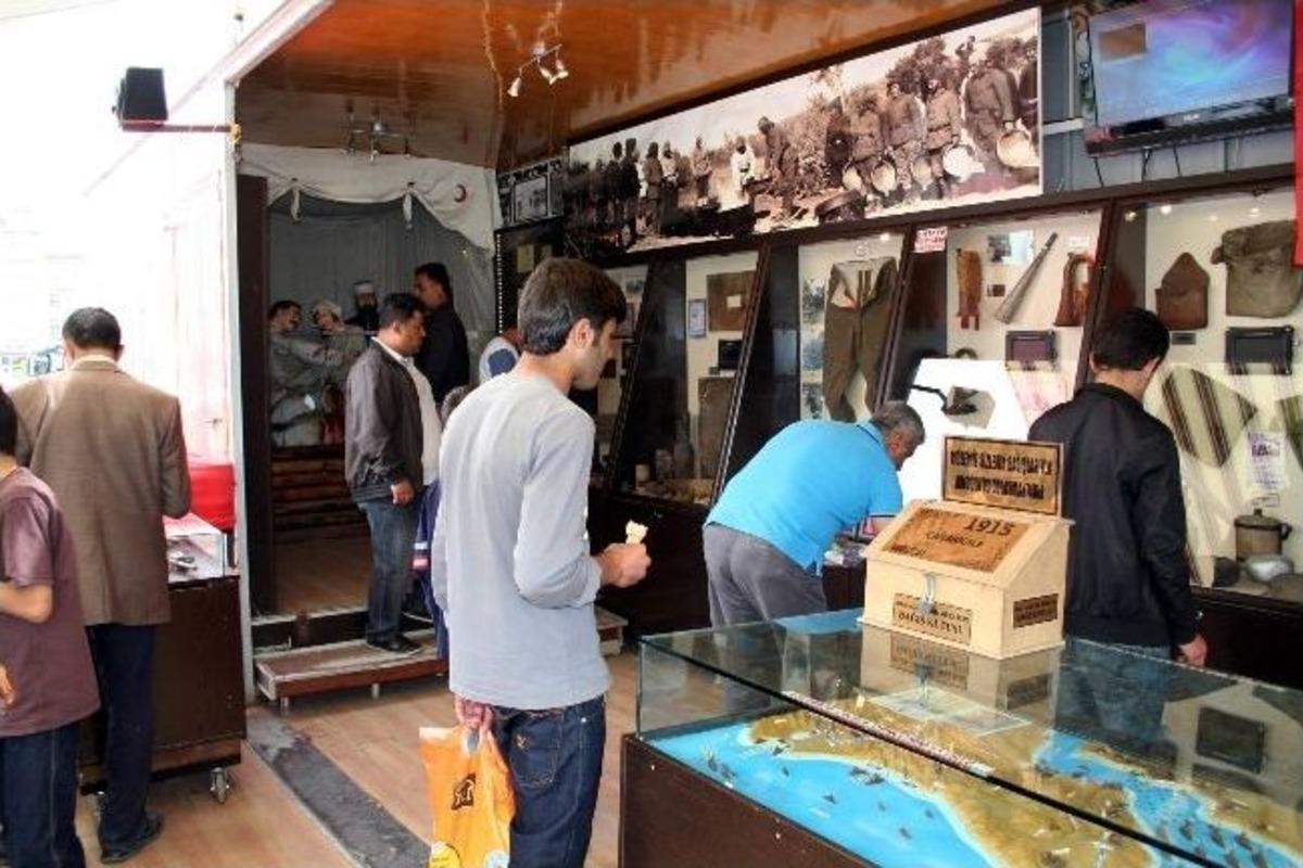 &Ccedil;anakkale 1915 Gezici M&uuml;ze Tır Kars&rsquo;ta