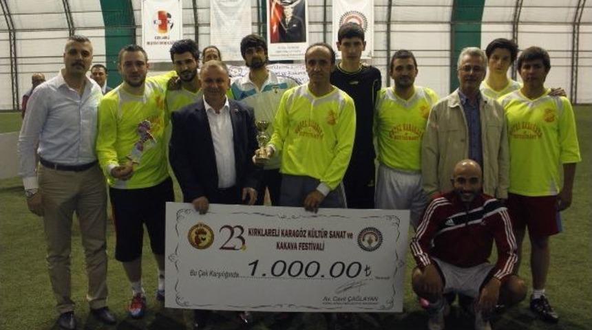 Futbol Turnuvası&rsquo;nın Şampiyonu Tc Kırklar Oldu