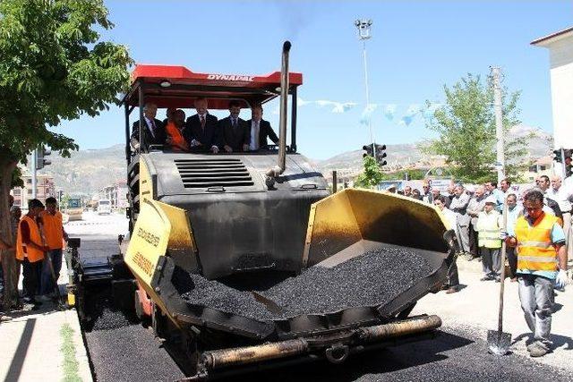Erzincan Belediyesi&rsquo;nden Asfalt Hamlesi 1