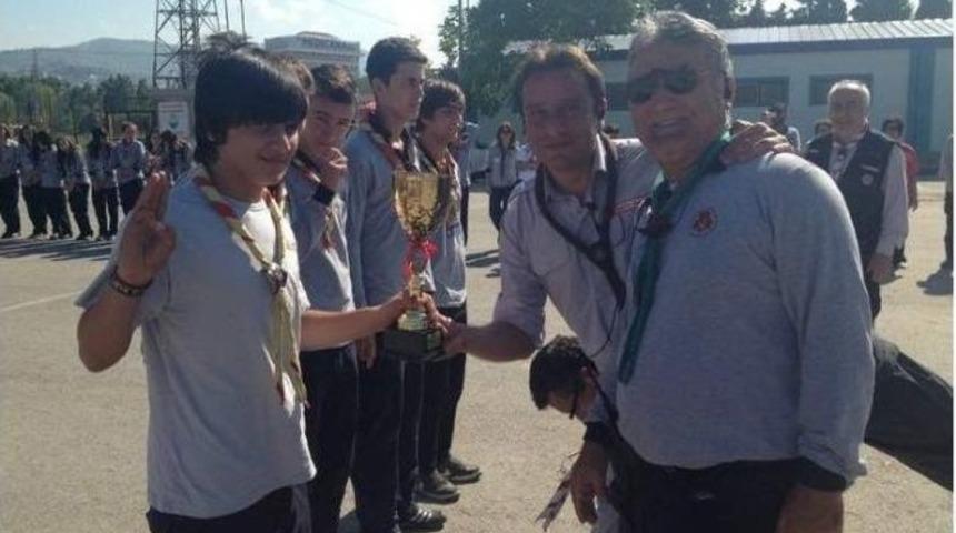 Kayserili İzciler Kupayla D&ouml;nd&uuml;