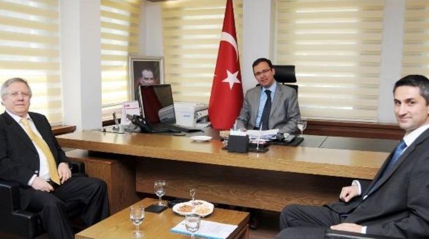 Spor Toto Teşkilat Başkanı Kasapoğlu'na, Aziz Yıldırım'dan Ziyaret