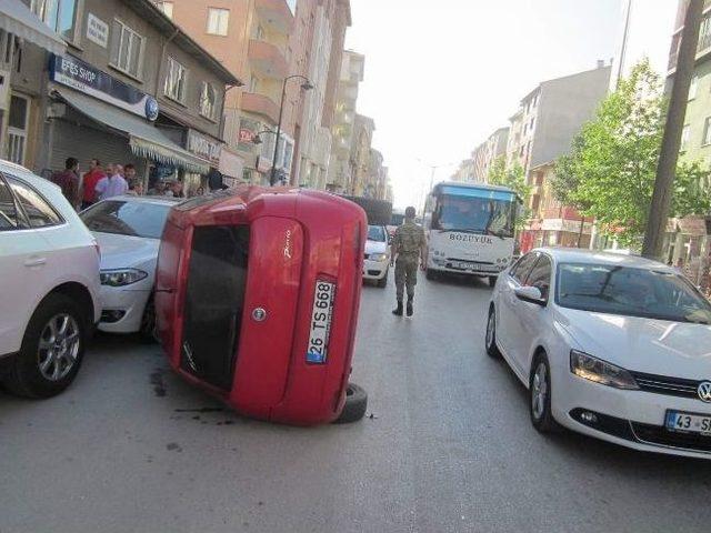 Bozüyük’te Trafik Kazası, 1 Yaralı