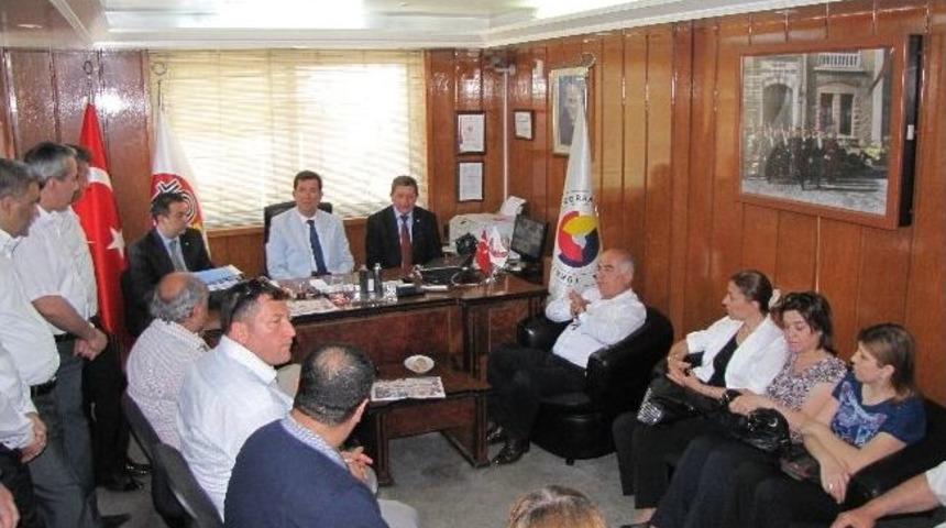 Milletvekili Kılın&ccedil;&rsquo;tan Nazilli Ticaret Odası&rsquo;na Hayırlı Olsun Ziyareti