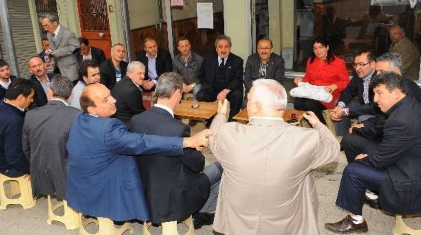 Başkan G&uuml;mr&uuml;k&ccedil;&uuml;oğlu&rsquo;nun Şalpazarı Ziyareti