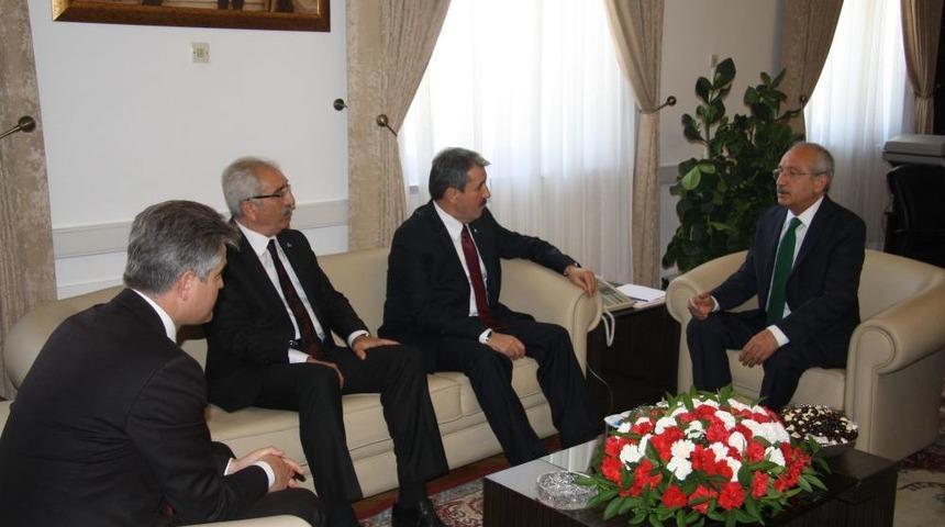 Destici&rsquo;den Kılı&ccedil;daroğlu&rsquo;na Ge&ccedil;miş Olsun Ziyareti