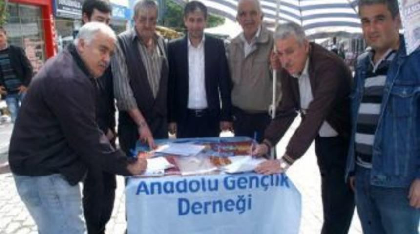 Orhaneli'nde 'Ayasofya Cami Olsun' Kampanyası