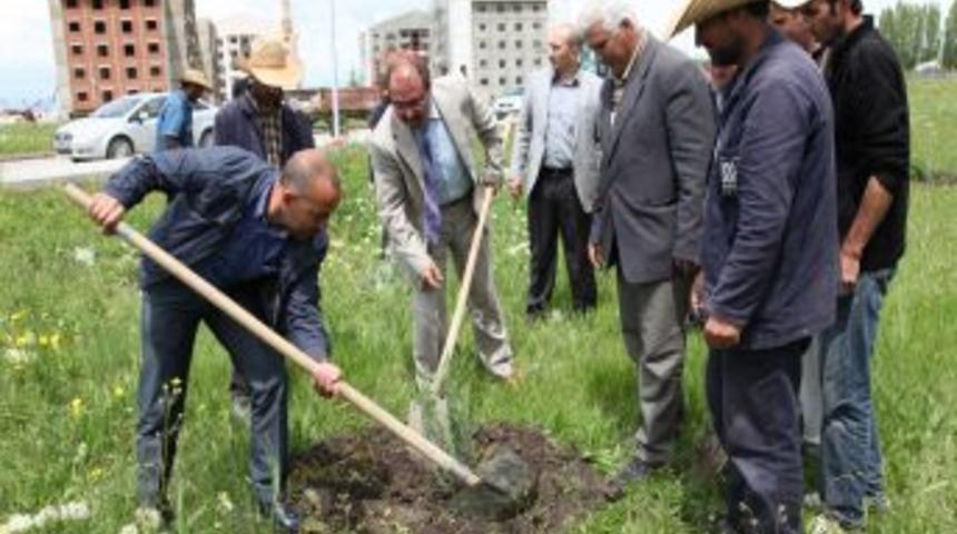 Ağrı İbrahim &Ccedil;e&ccedil;en &Uuml;niversitesi'ne Bin Fidan Dikildi