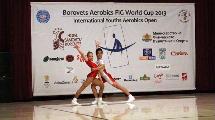 T&uuml;rk Aerobik Cimnastik Milli Takımı Milli Gurur Yaşattı