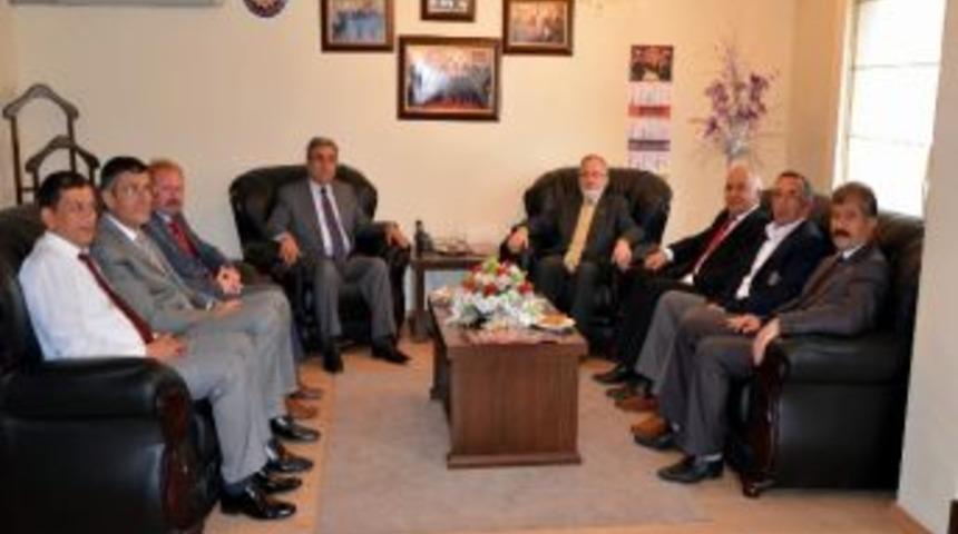 İl M&uuml;ft&uuml;s&uuml; Şahin&rsquo;den Ticaret Borsası&rsquo;na Hayırlı Olsun Ziyareti