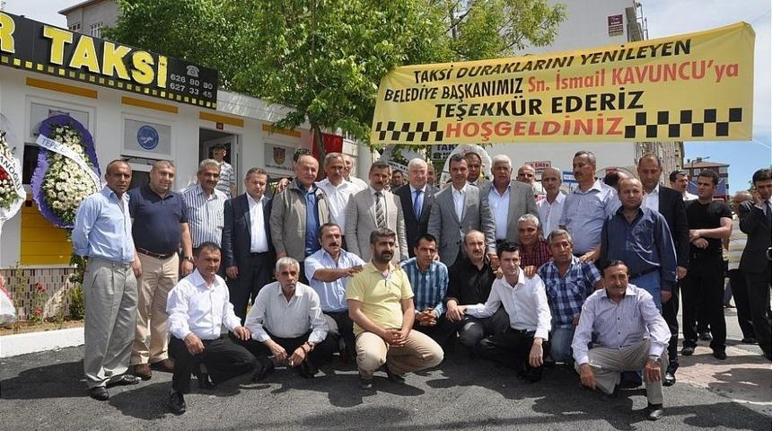 Ey&uuml;p&rsquo;e Yeni Taksi Durağı