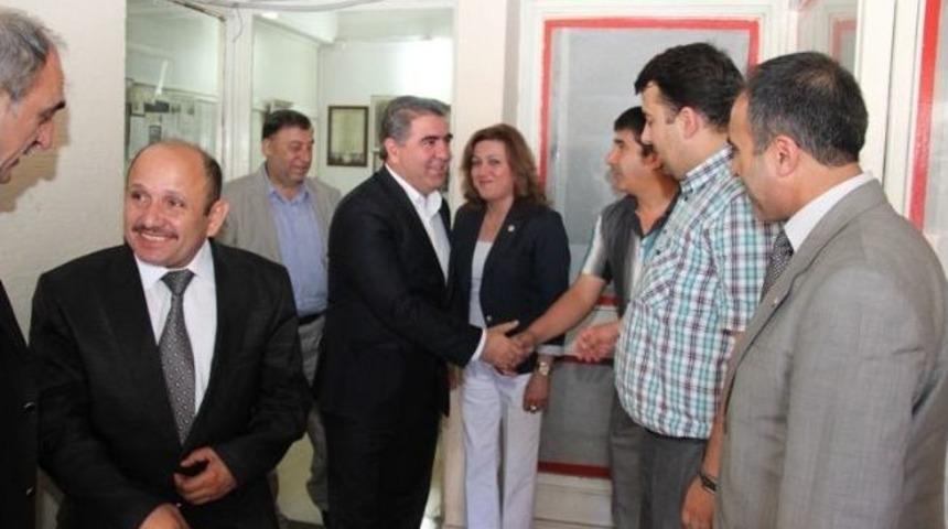 Başkan &Ouml;zdemir&rsquo;den Engellilere Ziyaret