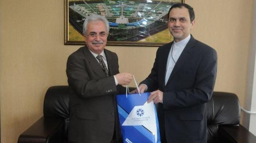 İran Başkonsolosu Kılı&ccedil;han&rsquo;dan Et&uuml;&rsquo;ye Ziyaret