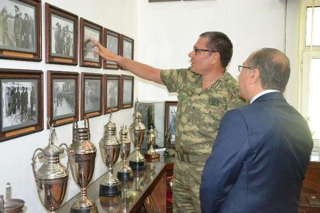 Vali Savaş&rsquo;tan Tuğgeneral Aydın&rsquo;a İade-i Ziyaret 2