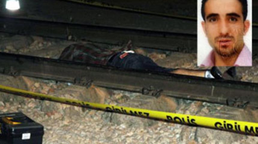 Tren raylarında intihar