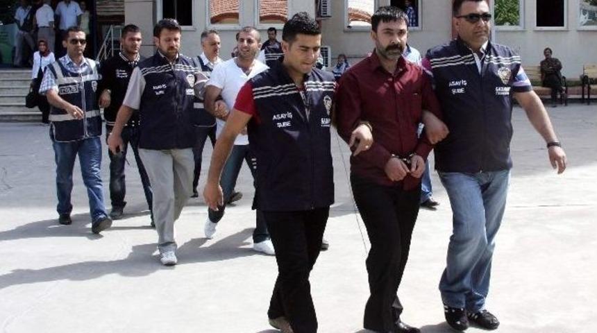 Cinayet Zanlıları Adliyeye Sevk Edildi