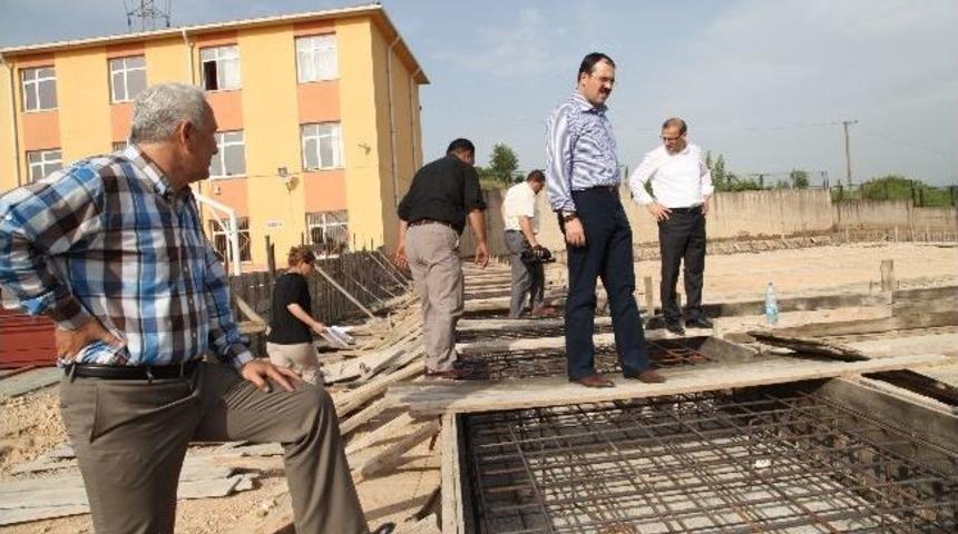 Başiskele'nin Kapalı Spor Salonu Y&uuml;kseliyor