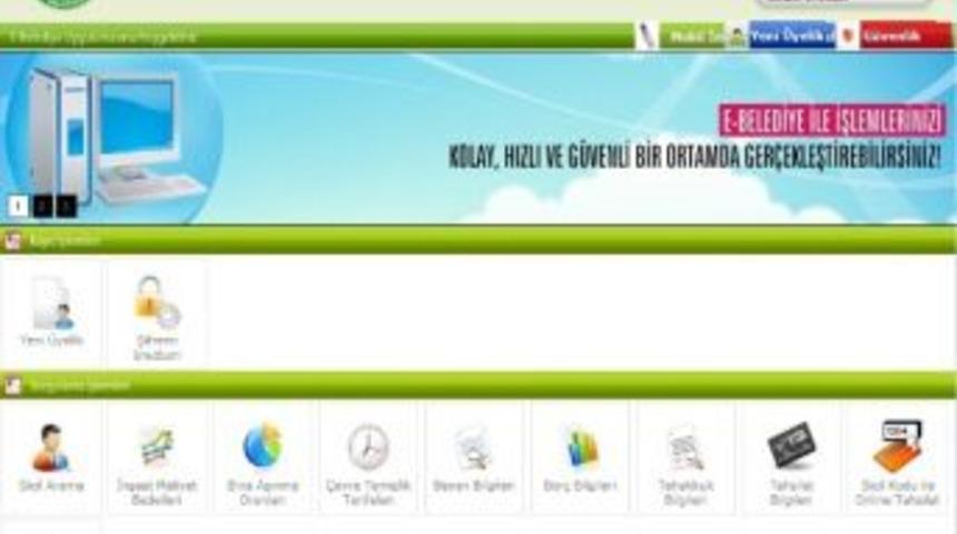 Bing&ouml;l&rsquo;de E-belediye Uygulaması