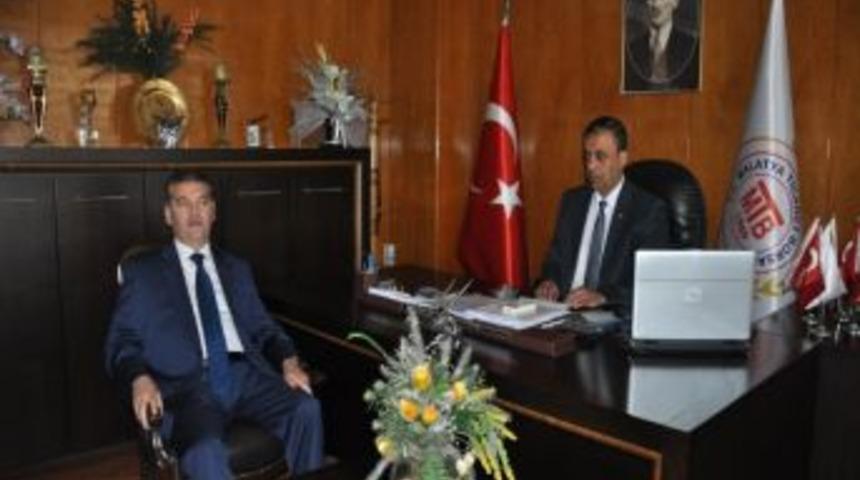 Emniyet M&uuml;d&uuml;r&uuml; Ayg&uuml;n, Ticaret Borsası&rsquo;nı Ziyaret Etti