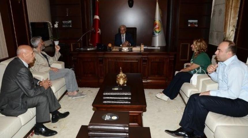 Behzat Uygur Zihni Aldırmaz&rsquo;ı Ziyaret Etti