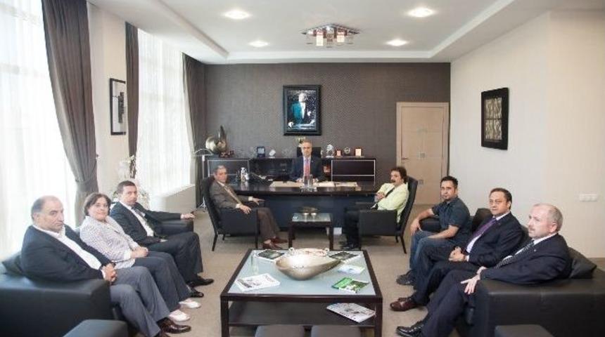 Makine M&uuml;hendisleri Odası&rsquo;ndan Satso&rsquo;ya Ziyaret
