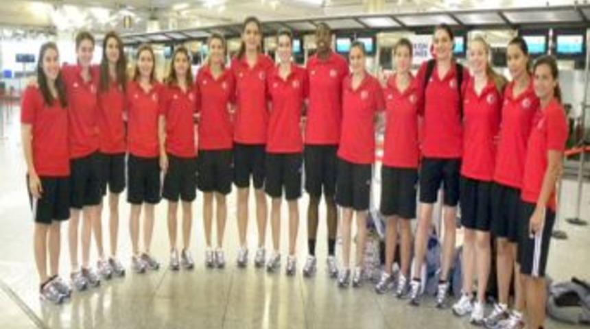 A Milli Kadın Basketbol Takımı İspanya&rsquo;ya Gitti