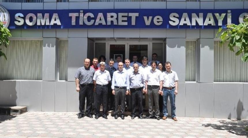 Soma Ticaret Ve Sanayi Odası'nda Devir Teslim Yapıldı