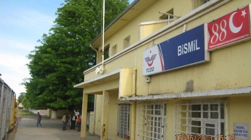 Bismil'de Tren Raylarını Yenileme &Ccedil;alışması