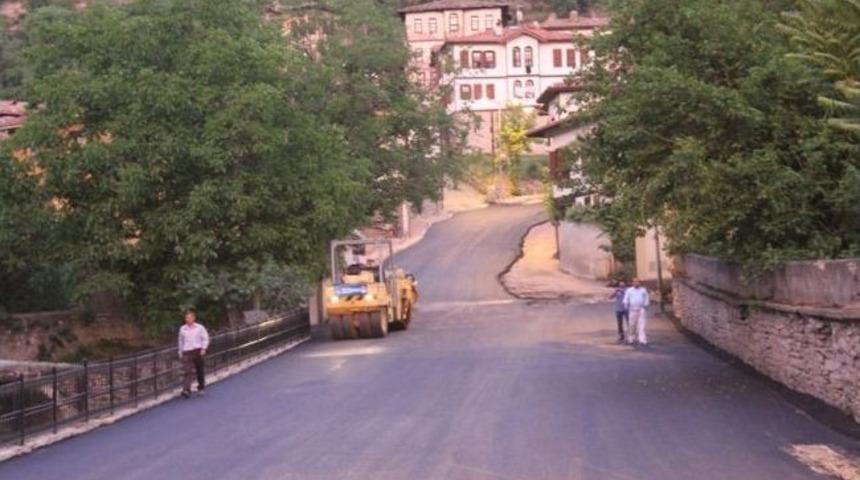 Safranbolu Belediyesinden Asfalt &Ccedil;alışması
