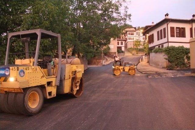 Safranbolu Belediyesinden Asfalt Çalışması