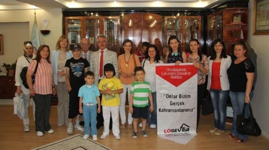 L&ouml;sev&rsquo;den Başkan &Ccedil;ağlayan&rsquo;a Ziyaret