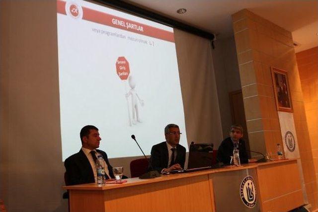 Bayburt &Uuml;niversitesi&rsquo;nden &ldquo;vergi Denetim&rdquo; Paneli 1