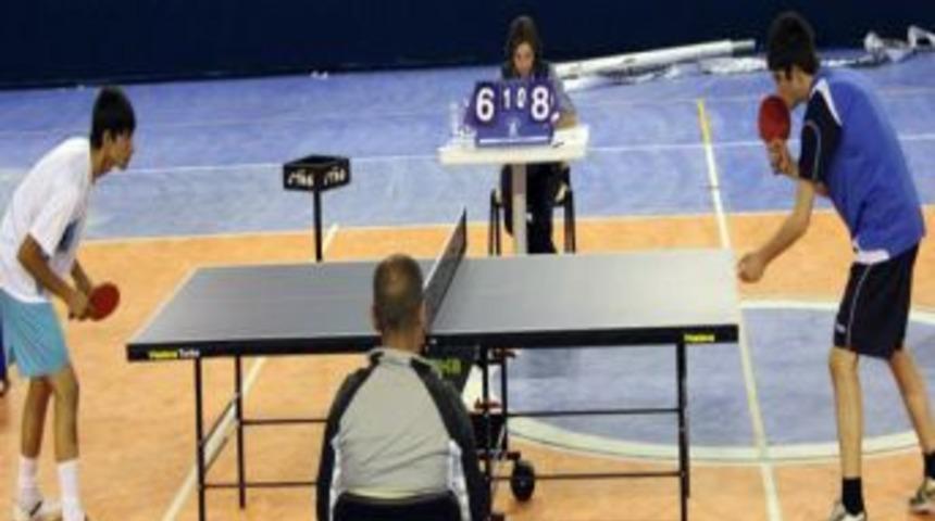 Masa Tenisi Elemelerinde 1. Erzurum Yetiştirme Yurdu Oldu