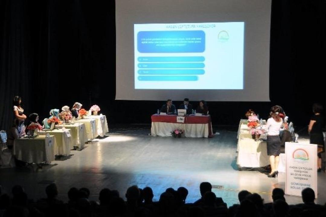 "kadın &Ccedil;ift&ccedil;iler Yarışıyor" B&ouml;lge Finali G&uuml;m&uuml;şhane'de Yapıldı