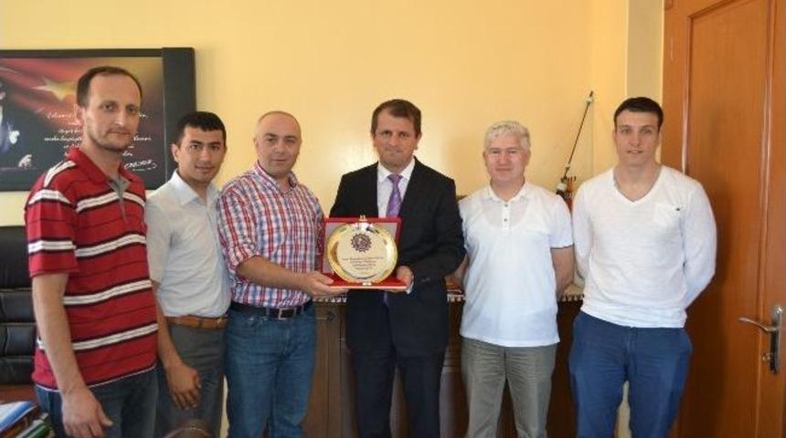 Kaymakam Avcı&rsquo;ya Ziyaret