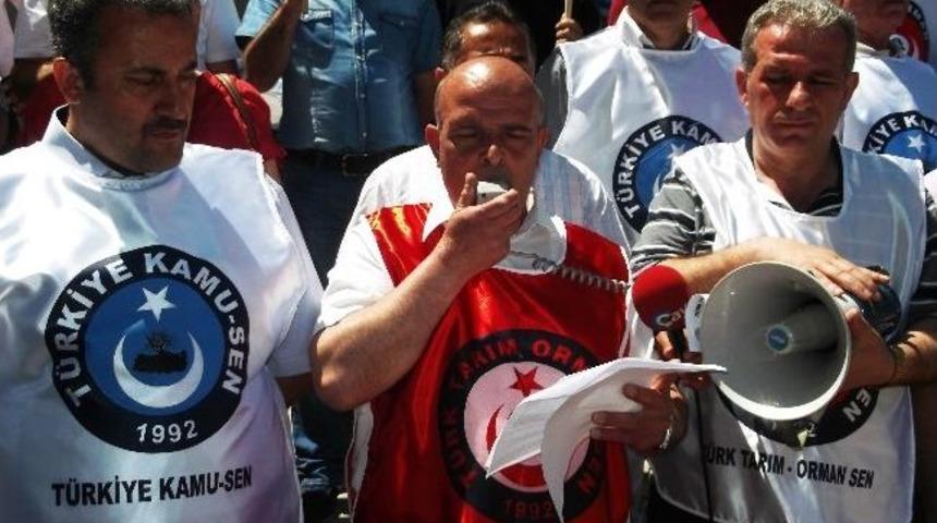 Ormancılar Fazla &Ccedil;alışma &Uuml;cretlerinin Kaldırılmasına Tepkili