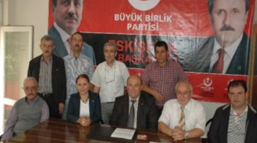B&uuml;y&uuml;k Birlik Partisi Odunpazarı İl&ccedil;e Başkanlığı Se&ccedil;imleri