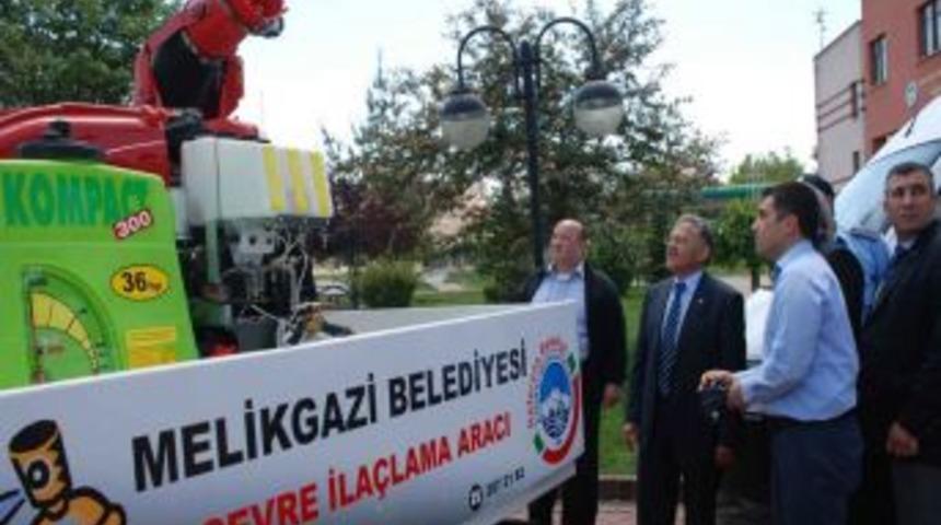 Melikgazi Belediyesi Hizmet Ara&ccedil;larını Yeniliyor