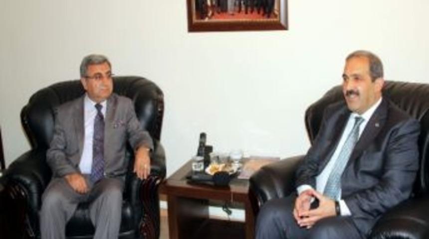 Başkan &Uuml;rg&uuml;p'ten Ticaret Borsası'na Ziyaret