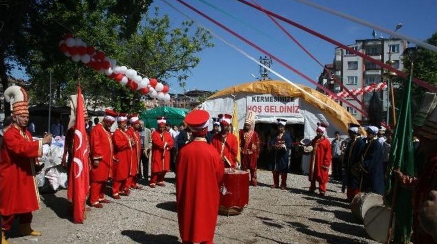 Fethin Yıl D&ouml;n&uuml;m&uuml;nde Mehteranlı Kermes A&ccedil;ılışı