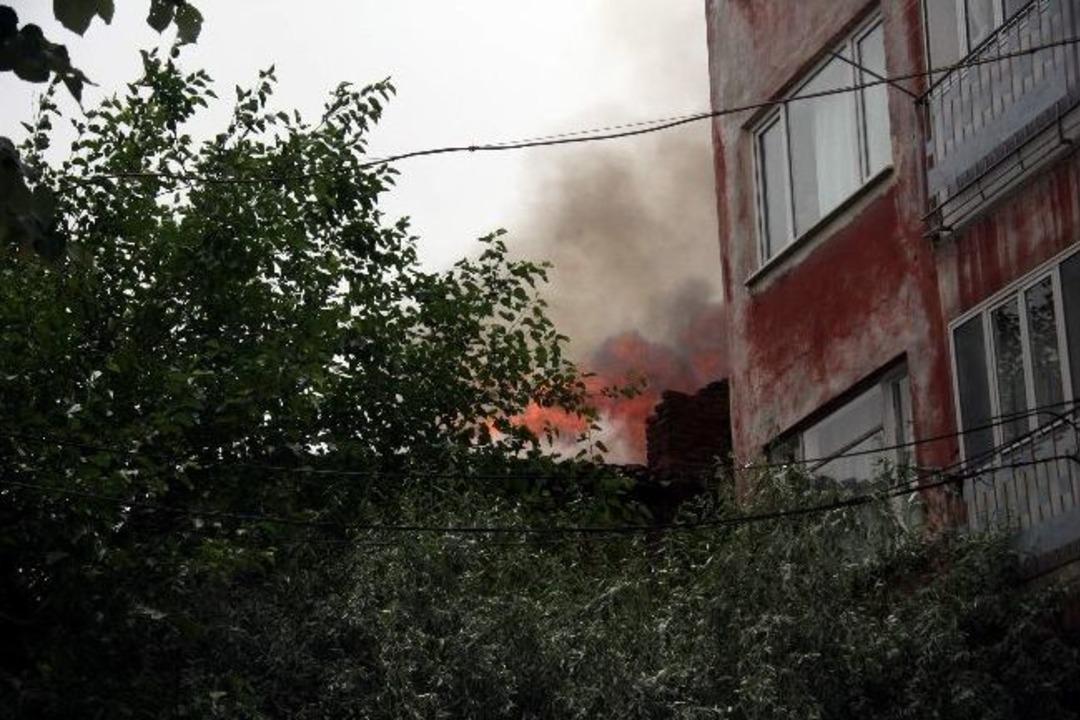 Bursa'da Korkutan Yangın