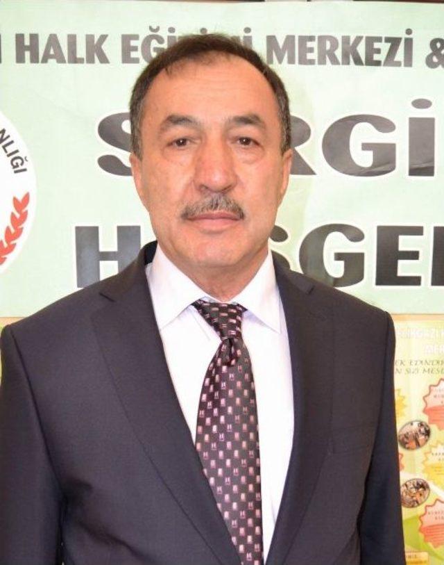 Melikgazi Halk Eğitim Kursiyerlerinden Sergi