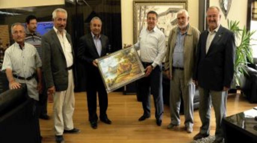 Cami Dernekleri Başkan &Ccedil;etin&rsquo;e Teşekk&uuml;r Etti