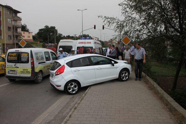Ereğli de Trafik Kazası: 1 Yaralı 1