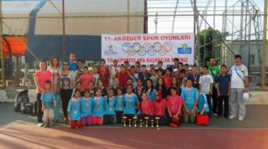 Toros Sema Koleji 11. AK&Ouml;ZLER Spor Oyunlarında 4 Birincilik Kazandı