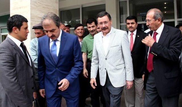 Ankara Büyükşehir Belediye Başkanı Melih Gökçek Çankırı'da