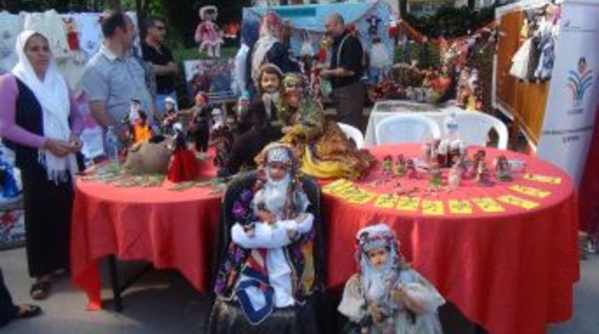 Batman'da Halk Eğitim Merkezleri Yıl Sonu Sergilerini A&ccedil;tı