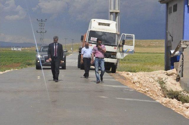 Alagün Köyü Yol Beton Çalışmaları Sona Erdi